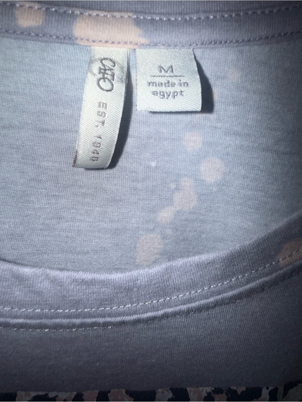 Cato Wild West Print Tee β Light Purple | Size Medium| (pit to pit): 20 - Picture 3 of 6